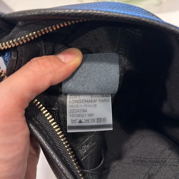 Longchamp Le Foulonne Small Black Crossbody (made in France) - Picture 13 of 13